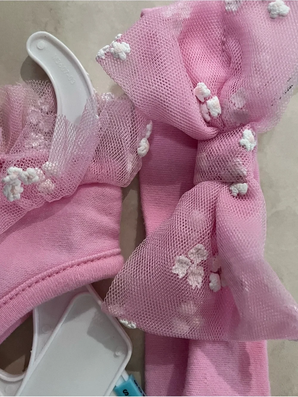Baby Starters Pink Floral & Bird Girls Matching Set